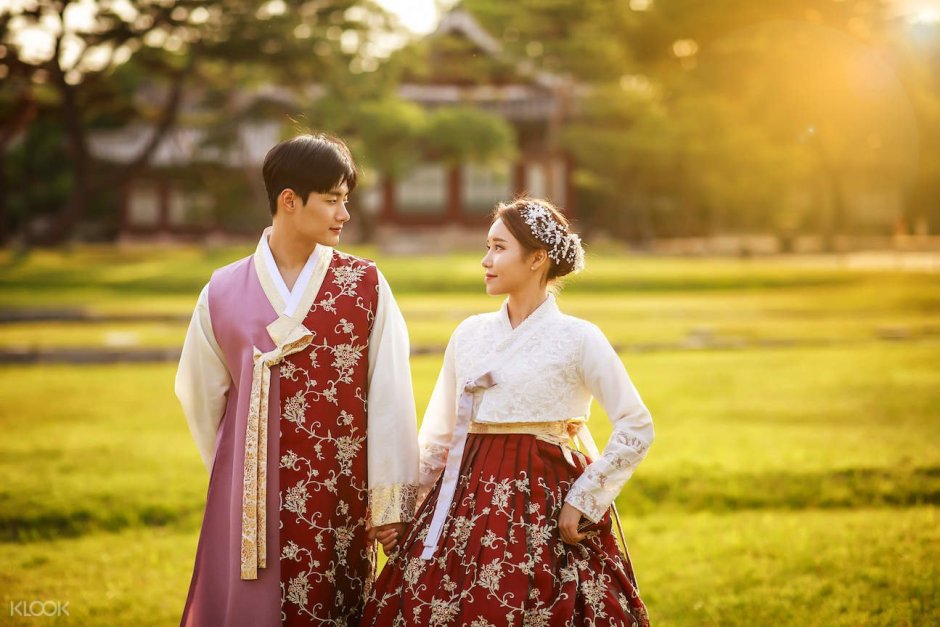 Национальные костюмы Кореи ханбок
