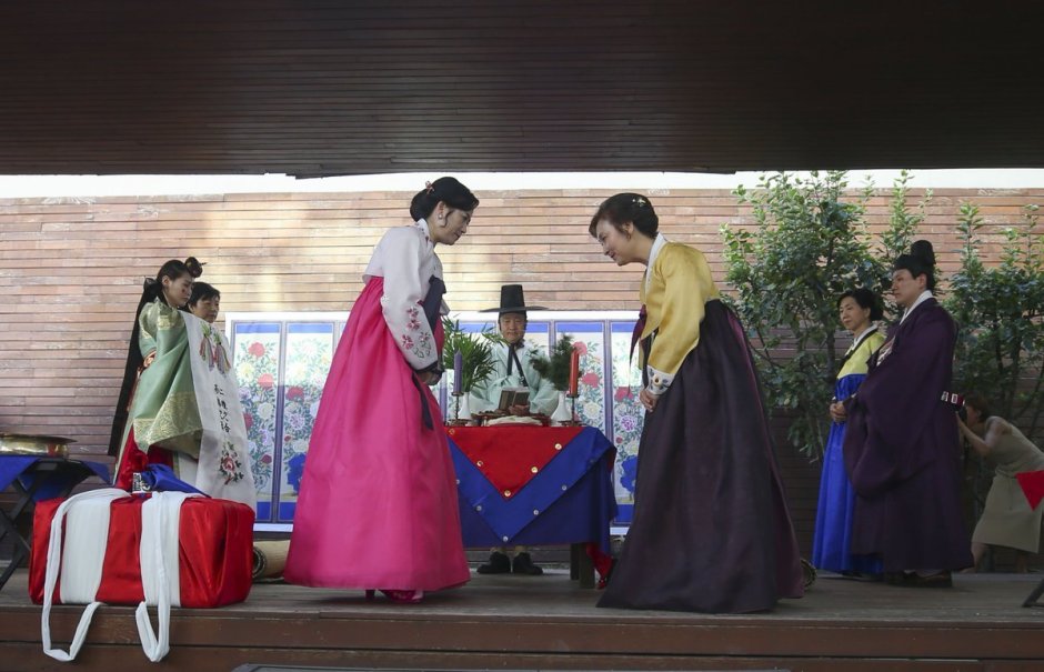 Корейские Свадебные обряды