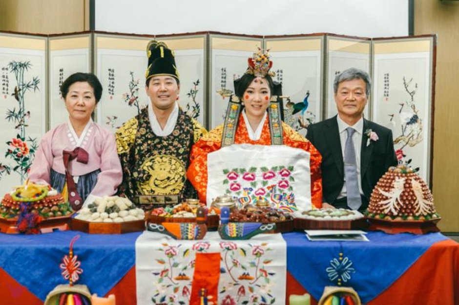 Южная Корея свадьба традиционная