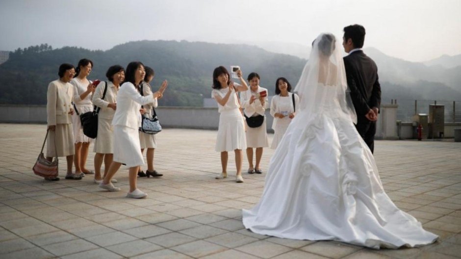 Свадебная церемония в Южной Корее
