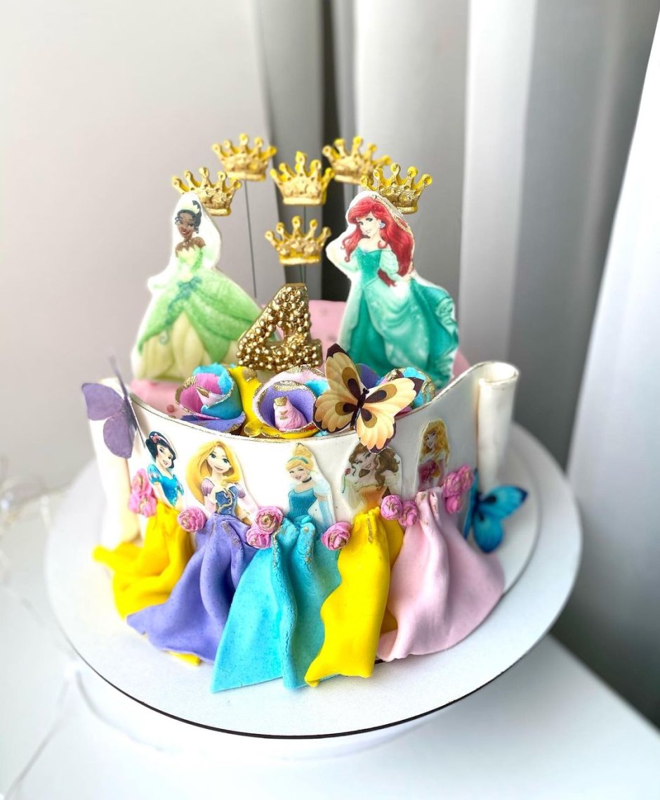 Покажи торт всех принцесс