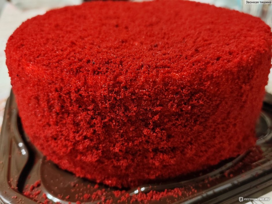 Красный бархат лента торт