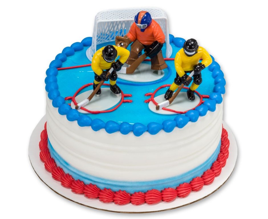 Украшения для торта хоккей