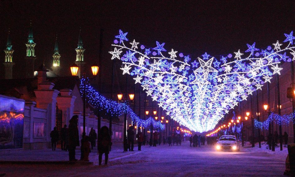 Новогодняя Казань Кремль