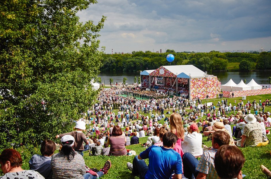 Летний фестиваль в Москве