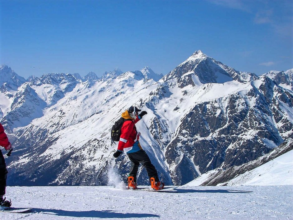 Красная Поляна Сочи лыжный курорт