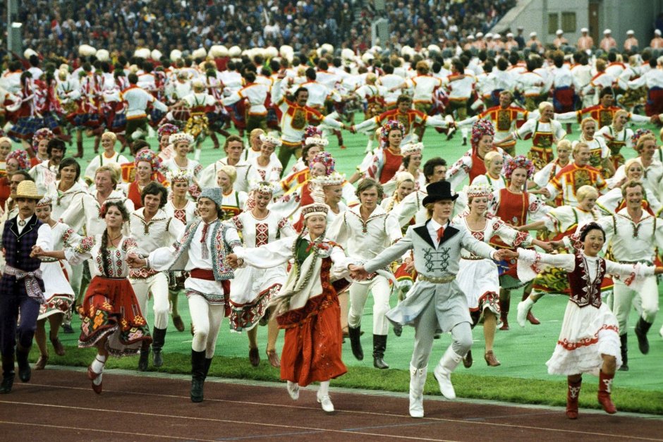 Олимпиада-80 в Москве танцевальная сюита Дружба народов