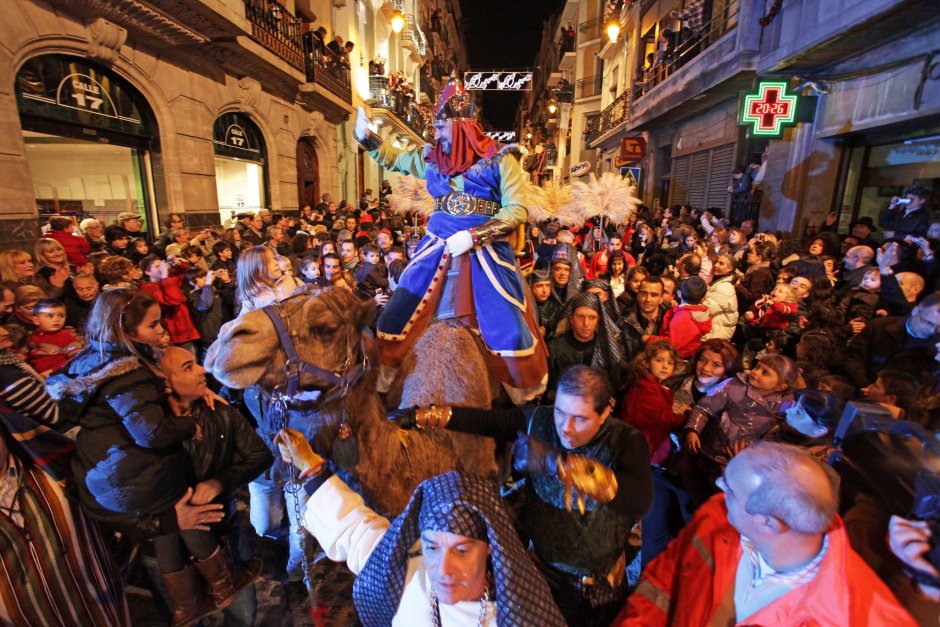 Los Reyes Magos в Испании