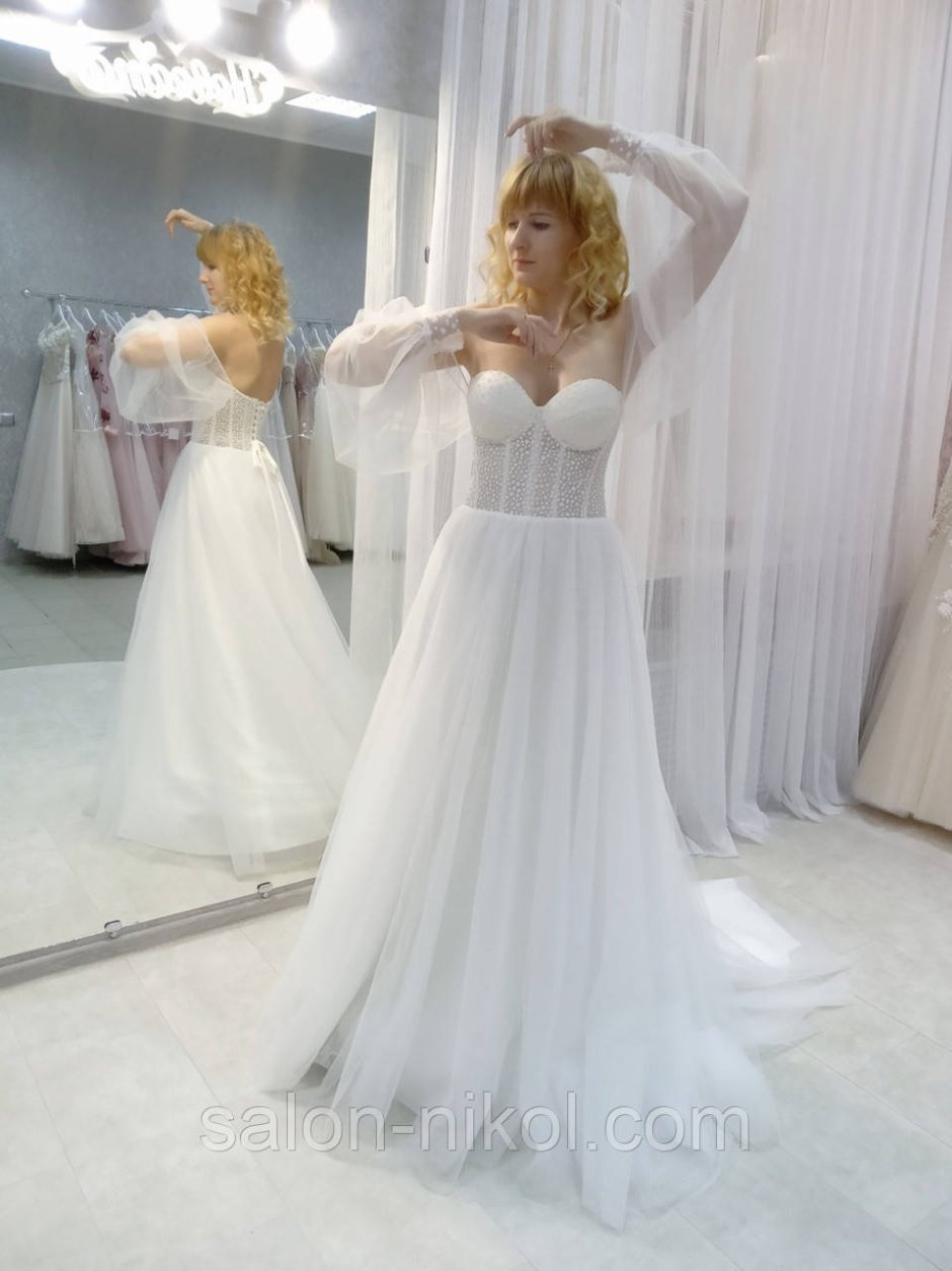 Свадебное платье фон