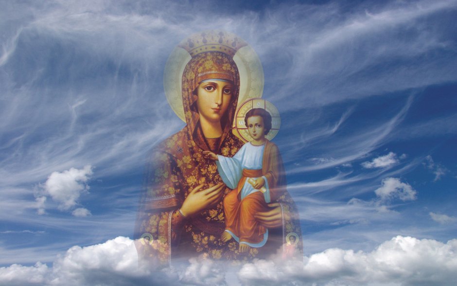 Дева Мария царица Небесная икона