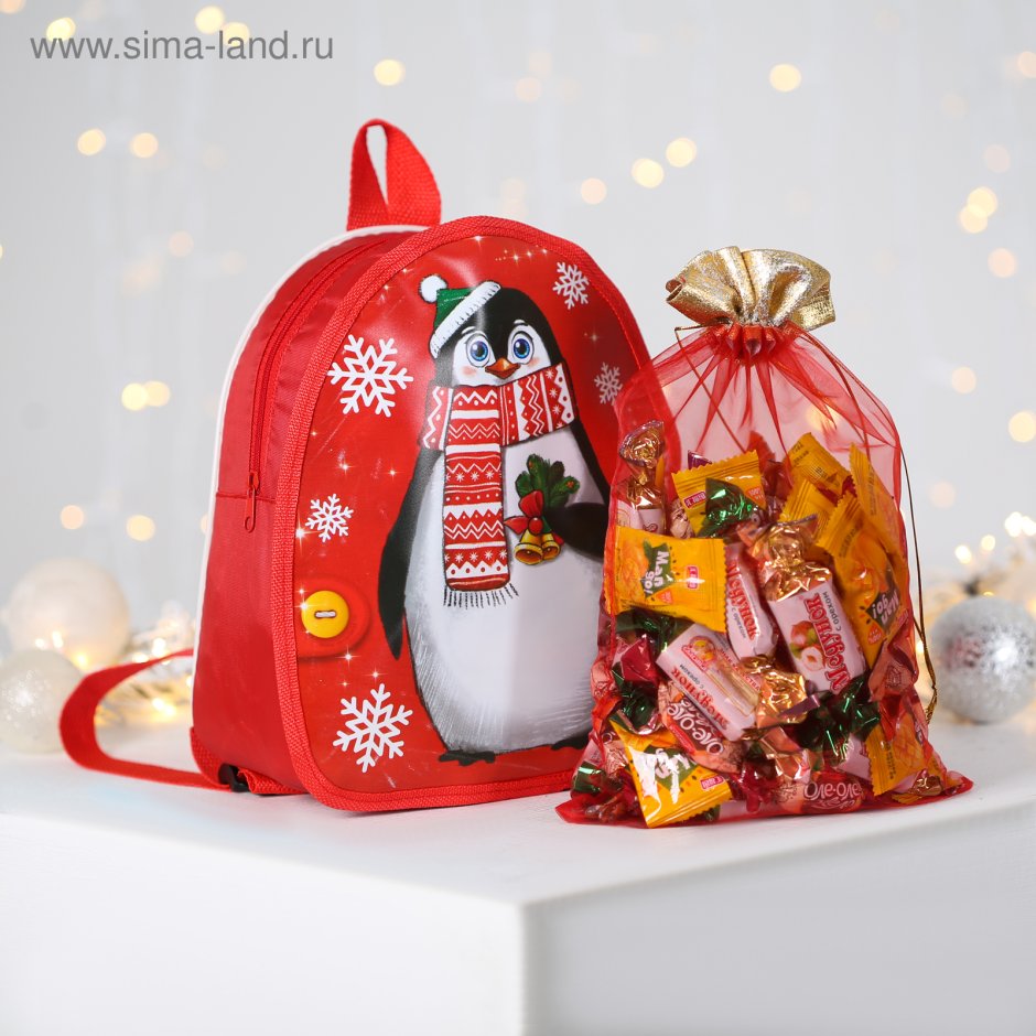Рюкзак детский новогодний