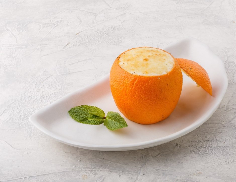 Пирожное с апельсином