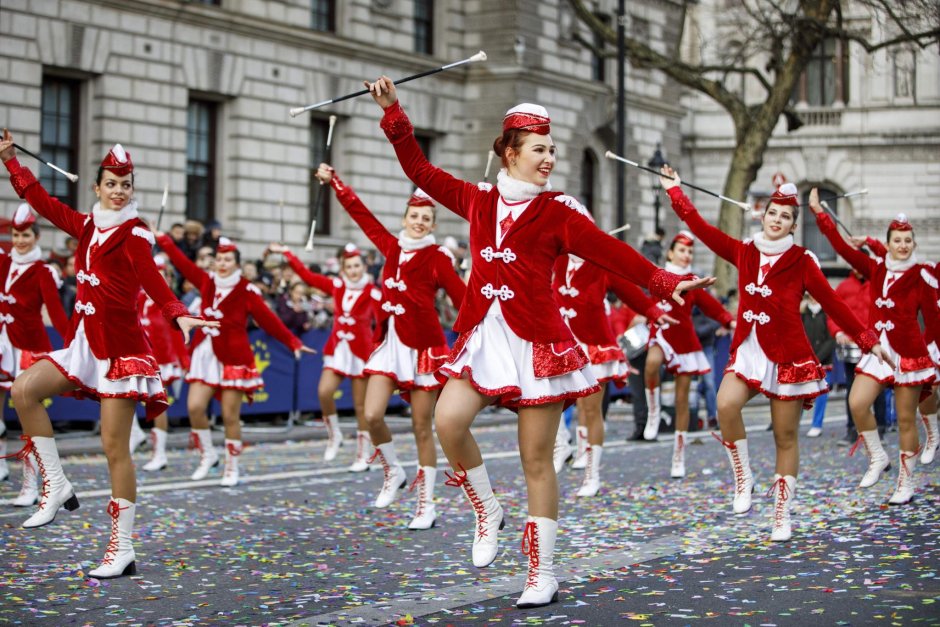 Лондонский новогодний парад