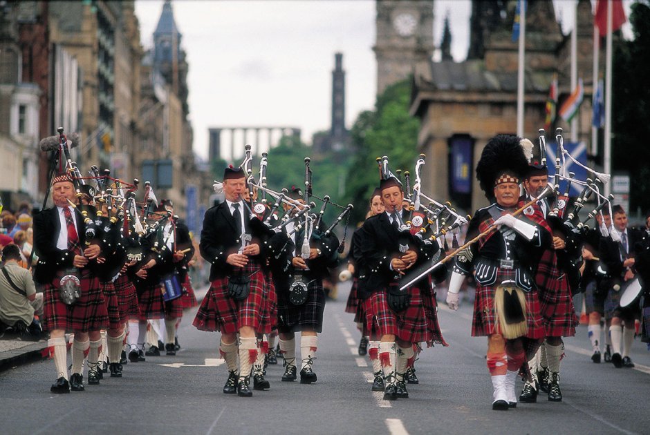 Британские традиции Эдинбургский фестиваль