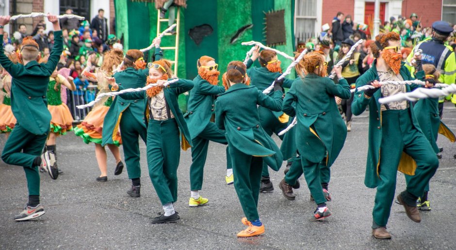 Ирландцы день Святого Патрика