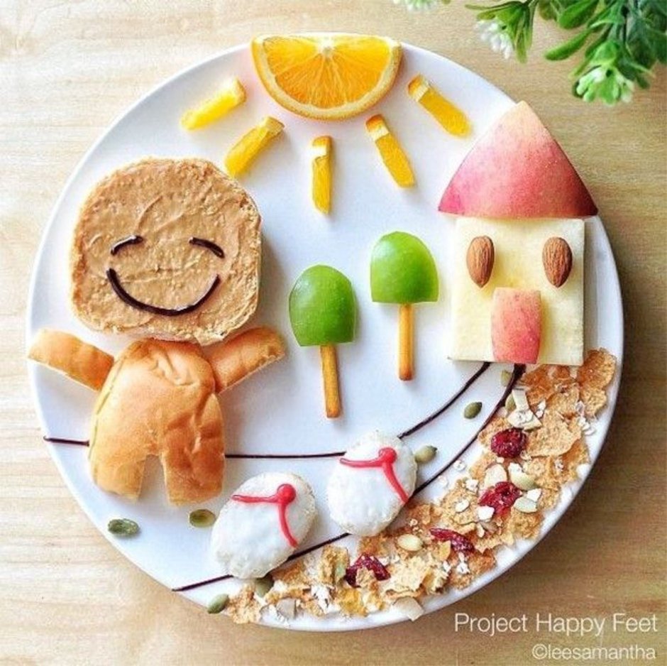 Красивые детские блюда