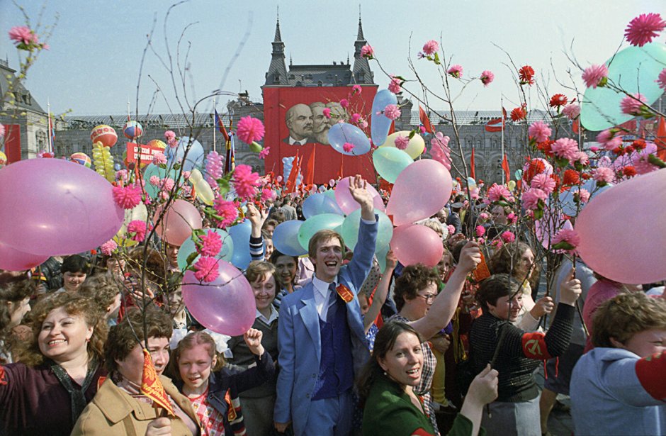 Первомайская демонстрация в СССР