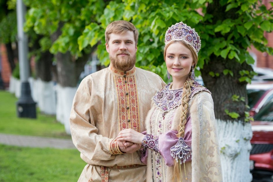 Свадебное платье на руси