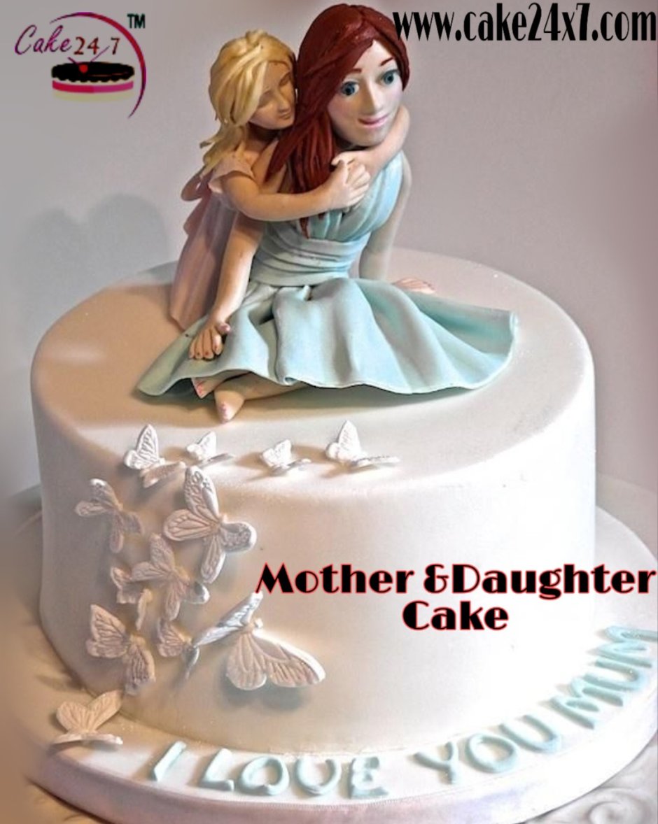 Торт мать и дочь