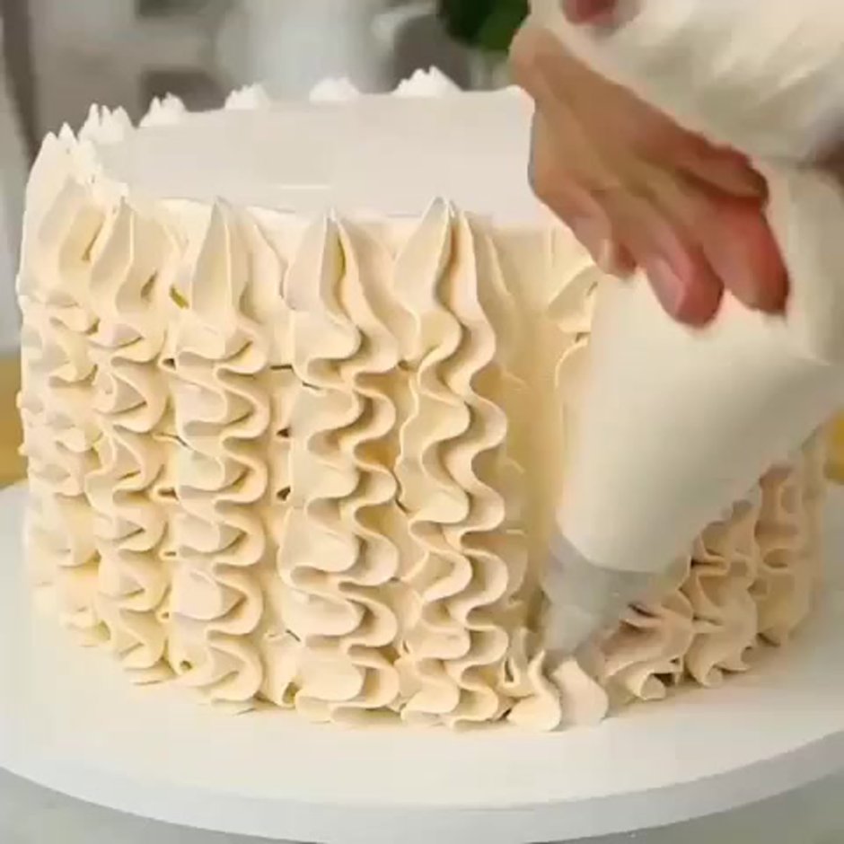 Декор боков торта