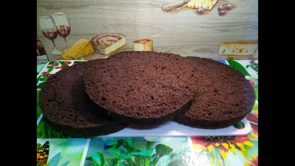 Пирог шоколадный с какао