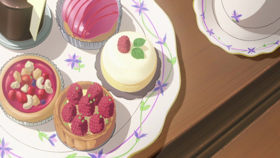 Пирожные из аниме