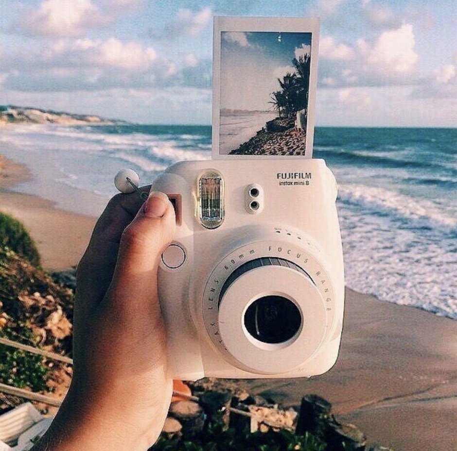 Эстетика фотоаппарат Polaroid