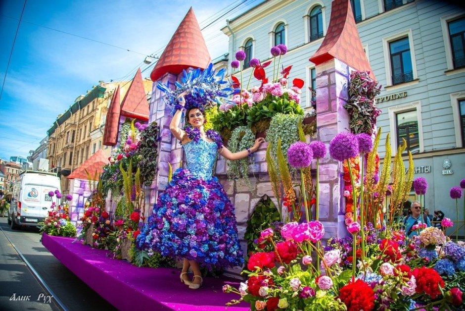 Фестиваль цветов в Санкт-Петербурге 2019