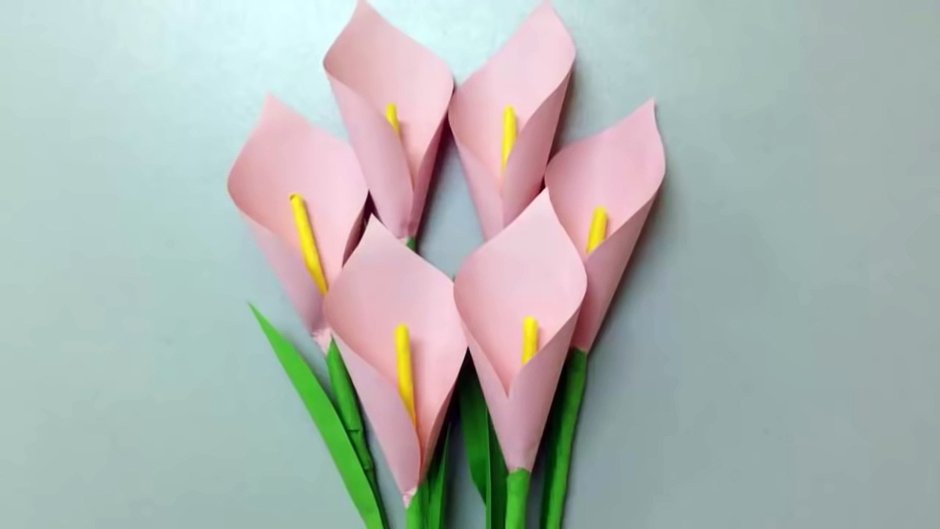 Фон для проекта оригами цветы