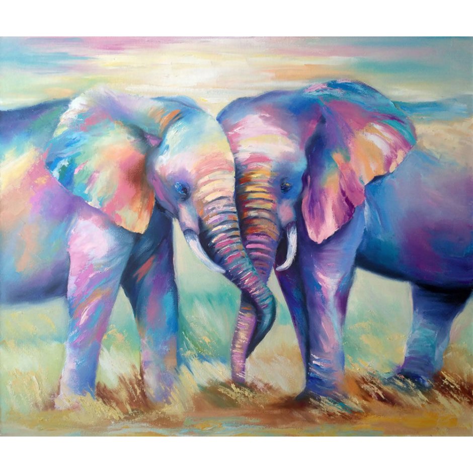 Картины со слонами
