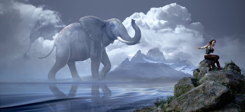 Фантазийный слон