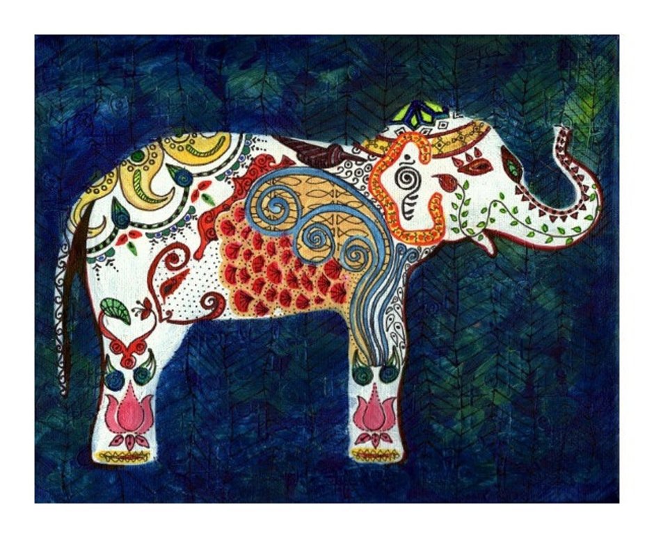Слон в индийском искусстве