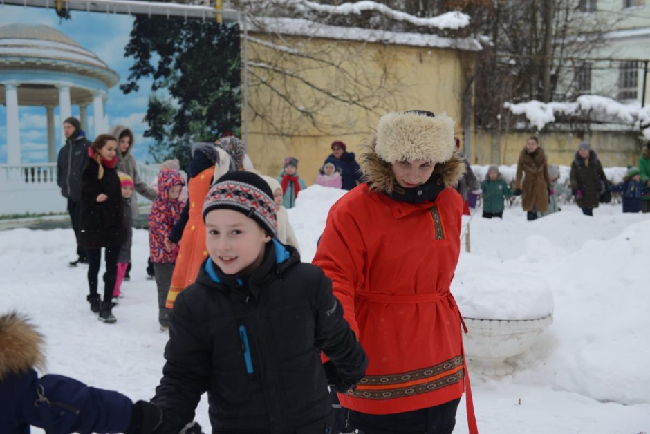 Первомайская СОШ Масленица в школе