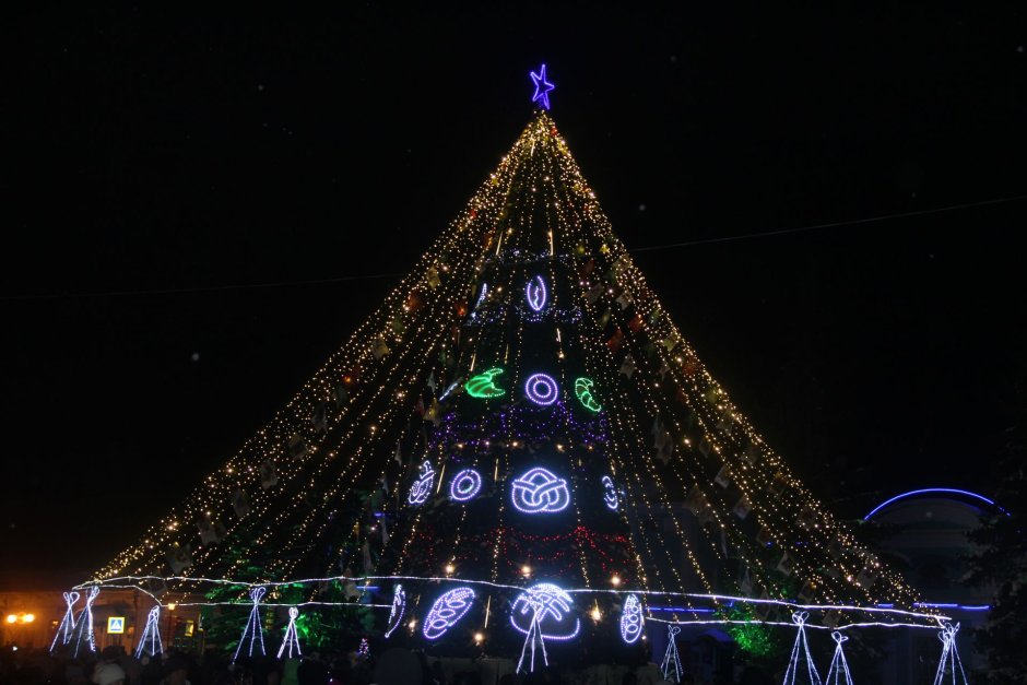 Новогодняя елка Тула Новогодняя столица