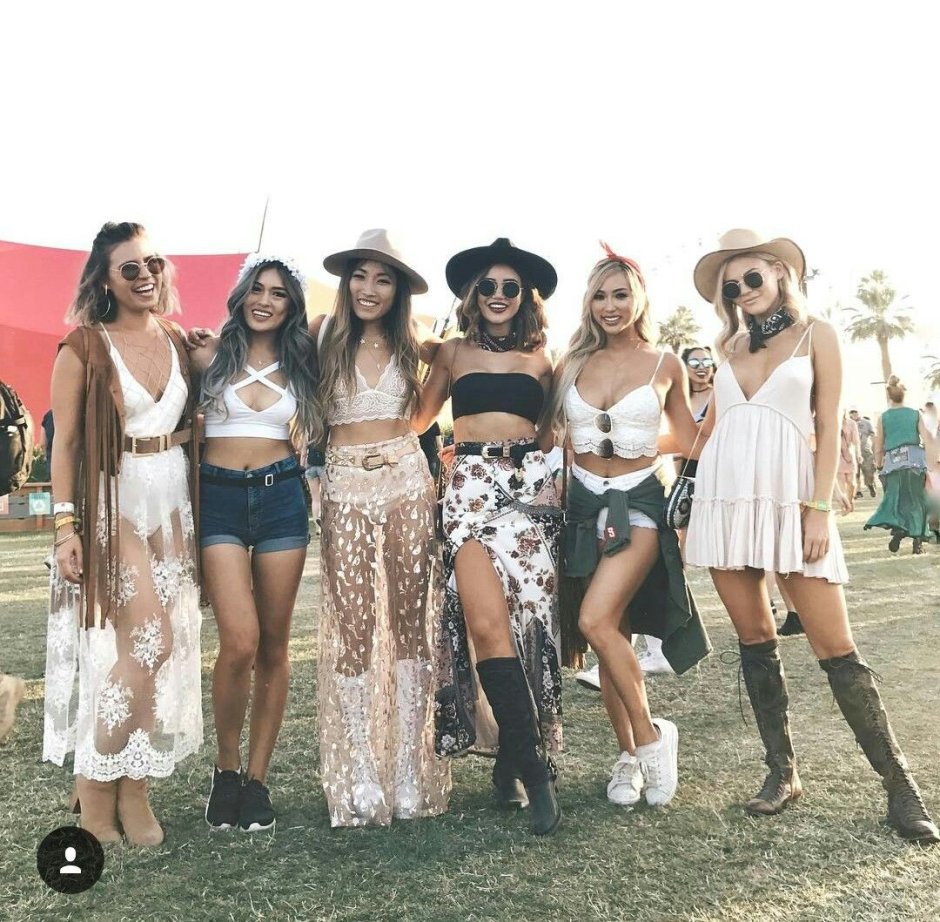 Coachella Festival стиль одежды