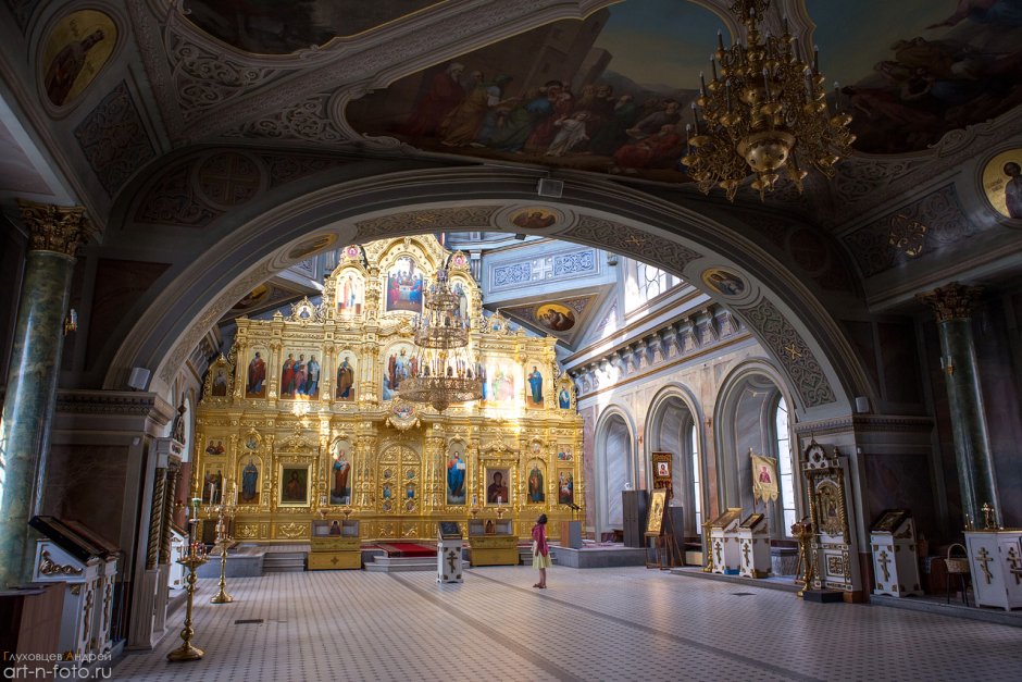 Спасский кафедральный собор Пенза внутри