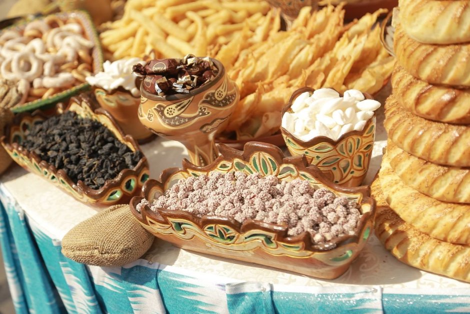 Узбекские сладости пашмак