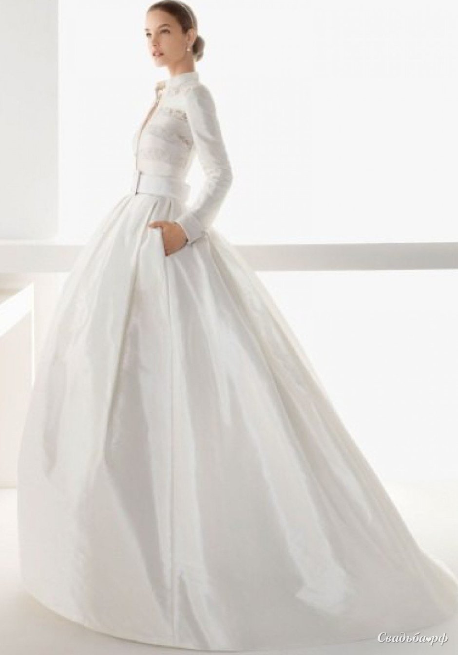 Свадебная платья класик