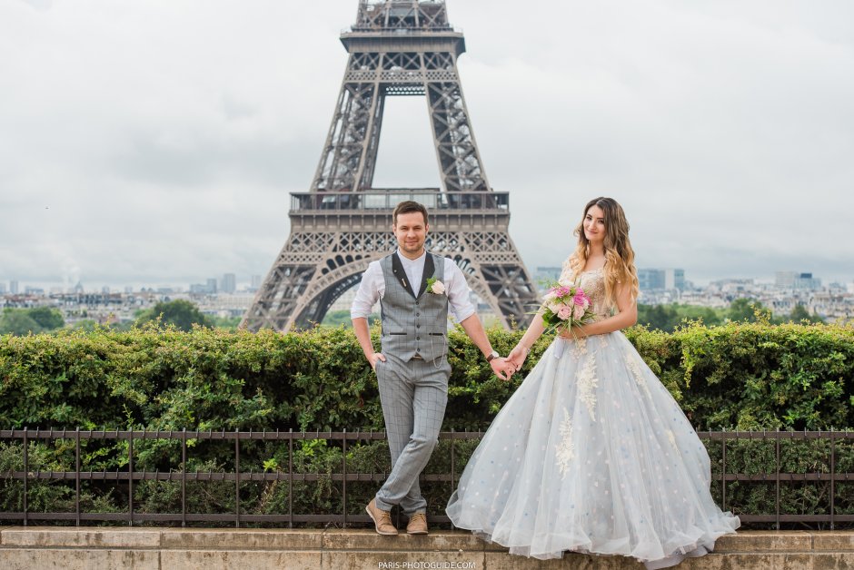 Красивая свадьба в Париже