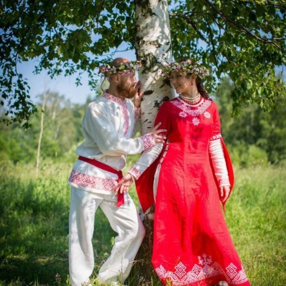 Свадебные Наряды в Славянском стиле