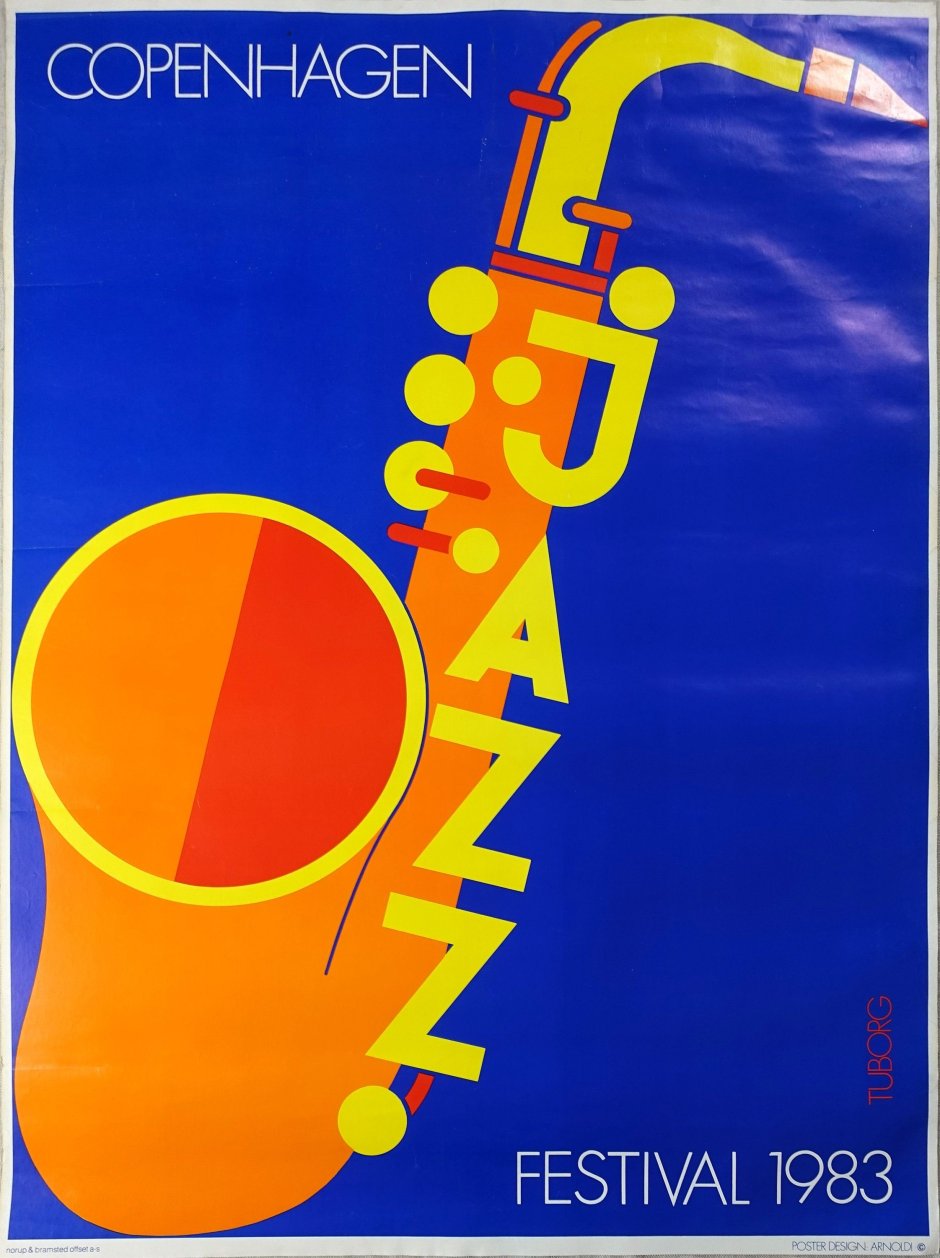 Джазовый фестиваль плакат