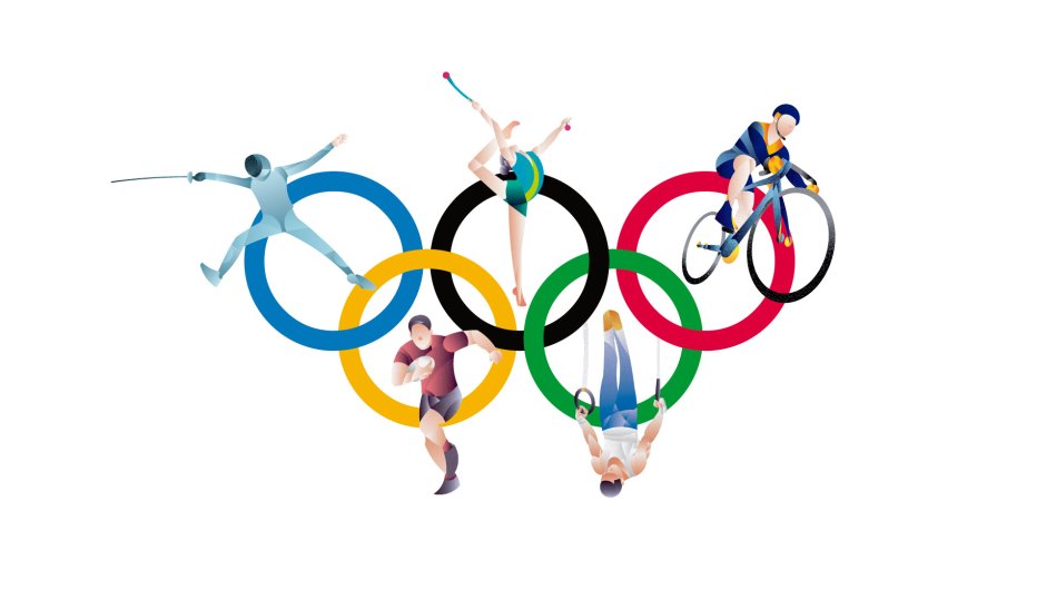 Летние Олимпийские игры фон для презентации