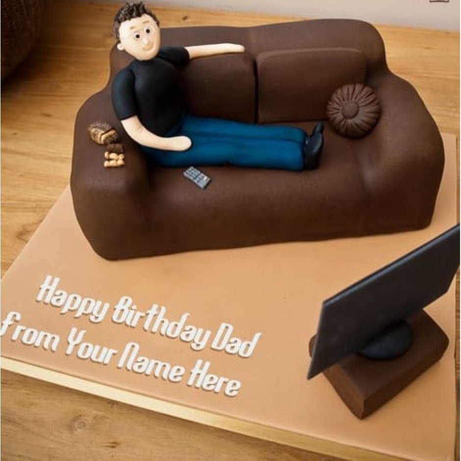 Украшение торта для мужчины на день рождения