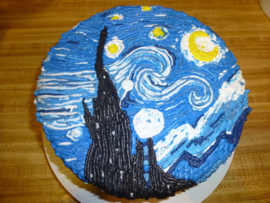Торт Звездная ночь