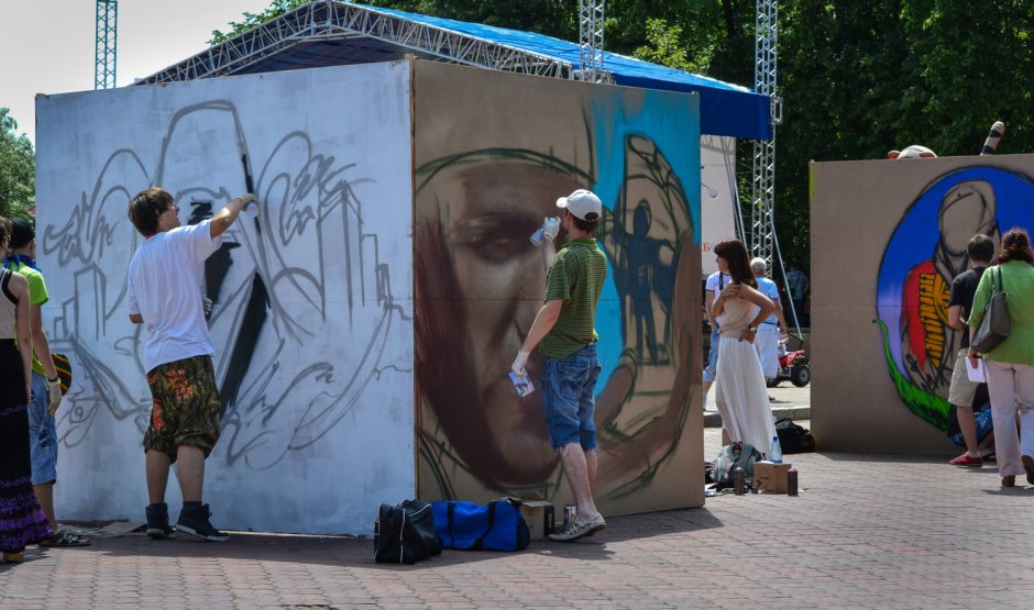Фестиваль граффити в Москве