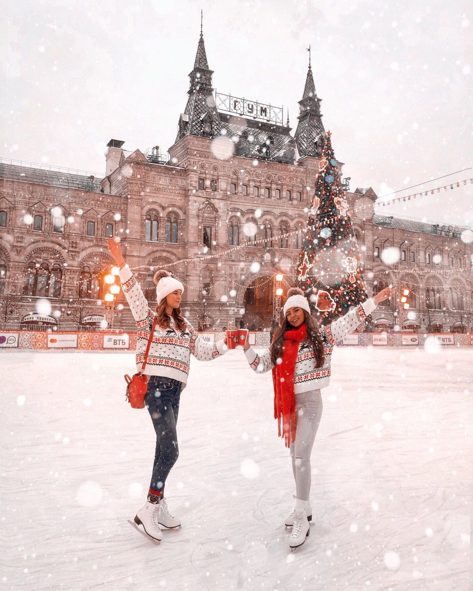 Зимняя фотосессия в Москве