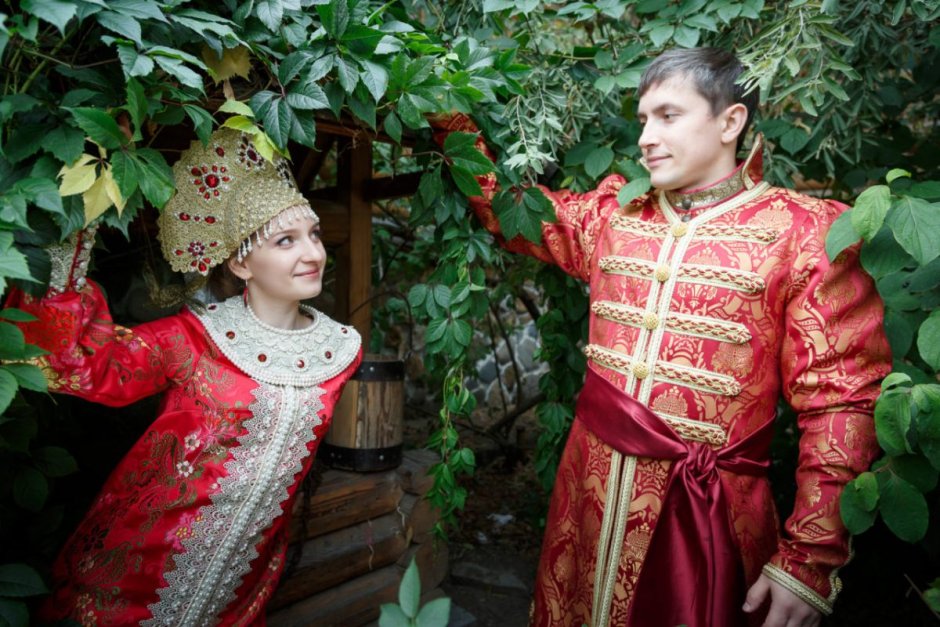 Свадьба в традиционном русском стиле