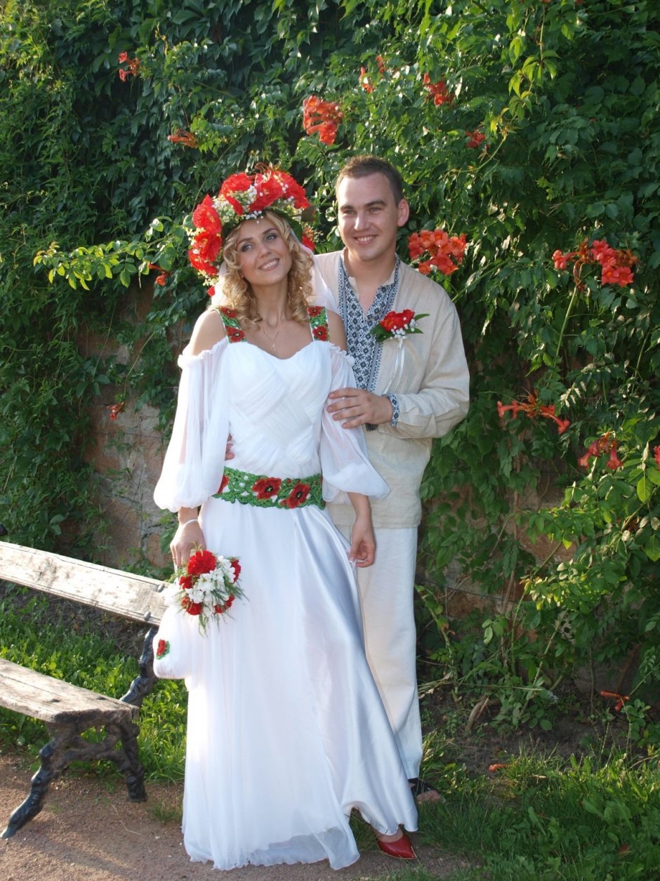 Русский народный свадебный наряд