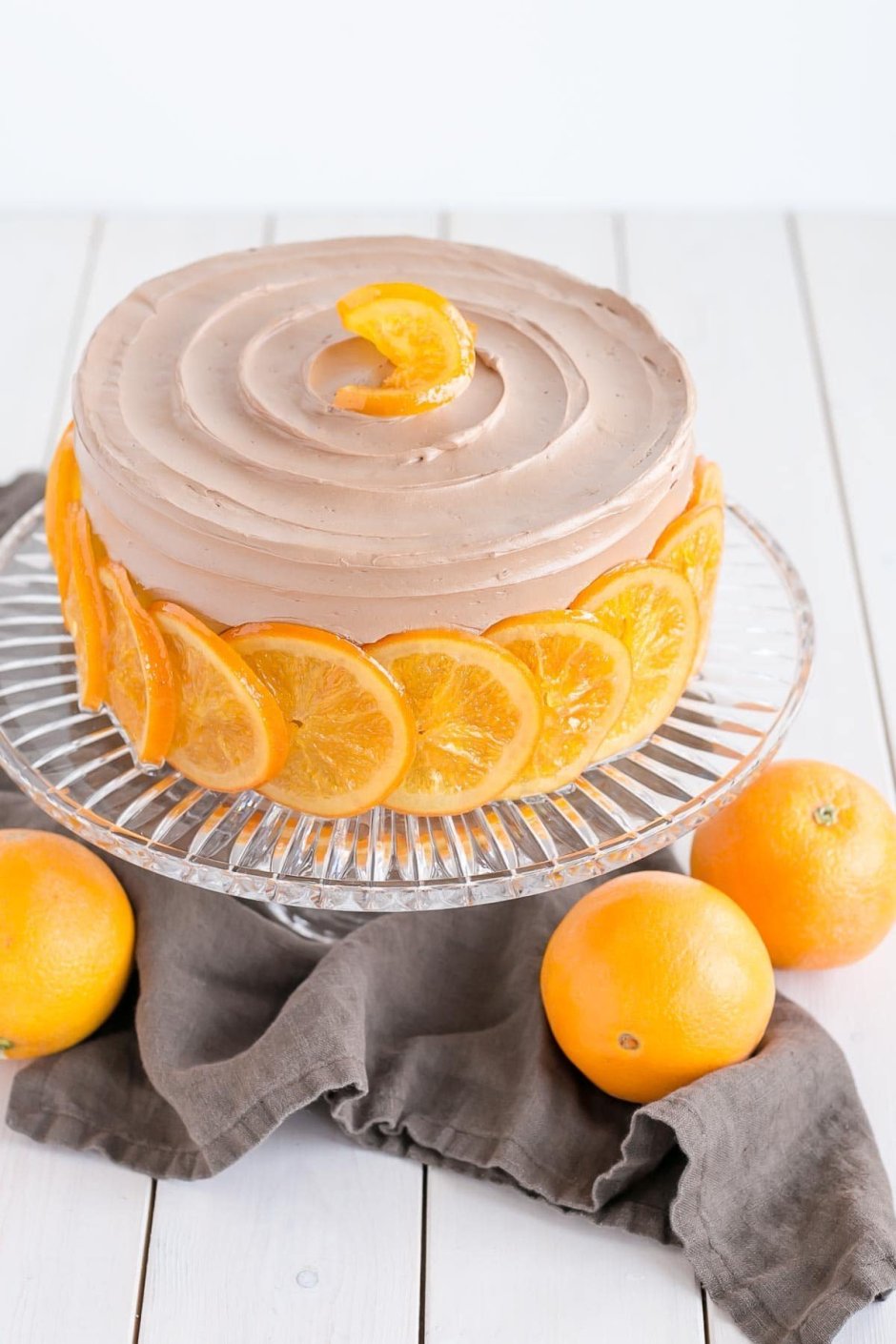 Апельсиновая глазурь для торта