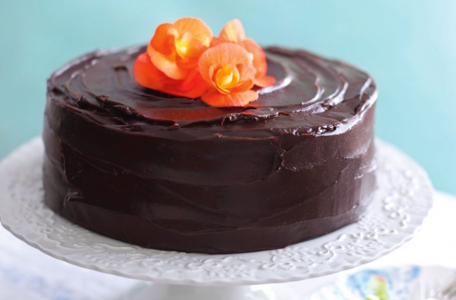 Шоколадно апельсиновый торт Брауни